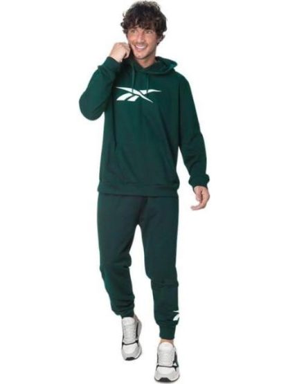 CONJUNTO SUDADERA Y PANTS VERDE REEBOK