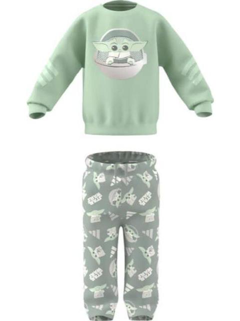 CONJUNTO TRAJE ROPA CASUAL CONJUNTO I SW MNDO JOG VERDE ADIDAS