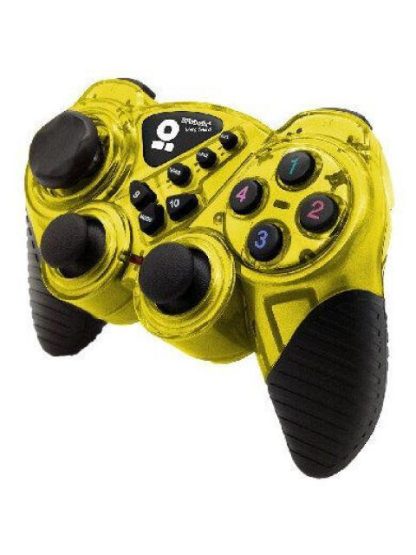 BROBOTIX GAMEPAD RUMBLEPAD ALAMBRICO USB 2.0 AMARILLO - Image 3