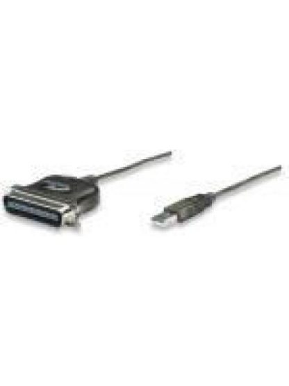 MANHATTAN CONVERTIDOR DE USB A PARALELO PARA IMPRESORA USB A A CEN36 MACHO 1.8 METROS - Image 2