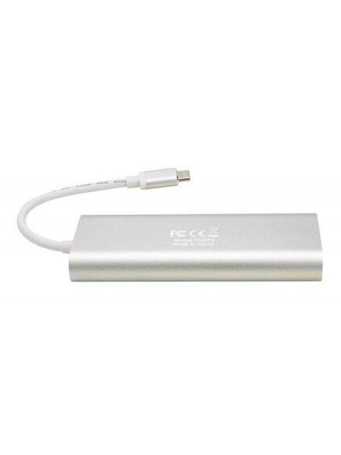 MANHATTAN HUB USB 3.1 MACHO - 2X USB A 1X UBS C 1X HDMI HEMBRA 40000 MBIT-S PLATA - Image 6