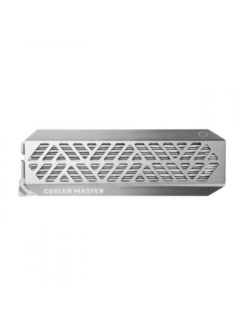 COOLER MASTER GABINETE DE DISCO DURO ORACLE AIR M.2 USB C 3.2 PLATA
