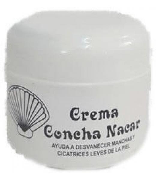 CREMA CONCHA NACAR 60GR. AYUDA A DESVANECER MANCHAS Y CICATRICES YERBO