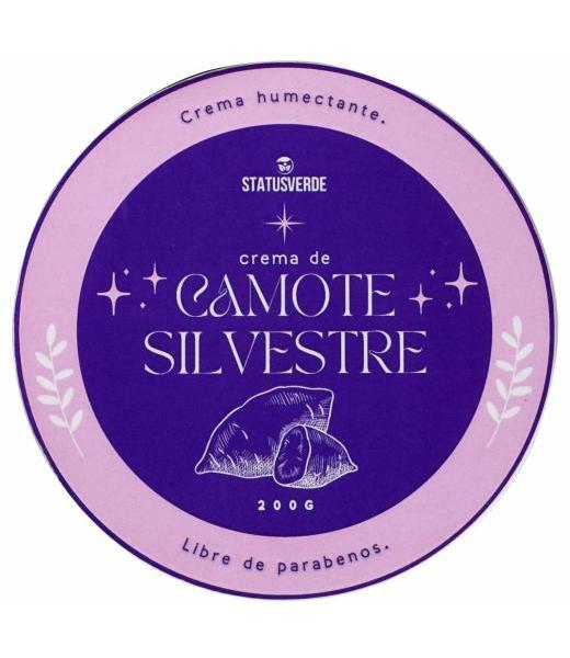 CREMA DE CAMOTE SILVESTRE 200 G STATUS VERDE