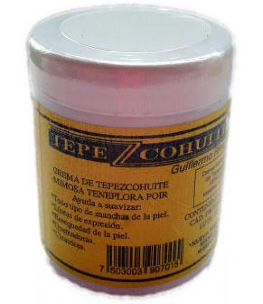 CREMA DE TEPEZCOHUITE 100GR. TEPEZCOHUITE PURO Y VASELINA PURIFIC TEPEZCOHUITE