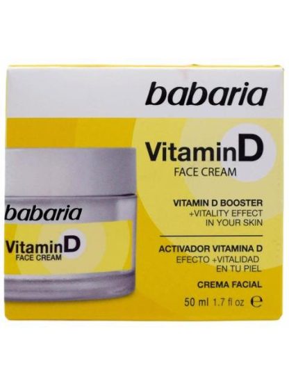 CREMA FACIAL VITAMINA D 50 ML BABARIA