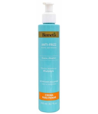 CREMA PARA PEINAR ANTI FRIZZ 200 ML BIOMETIK