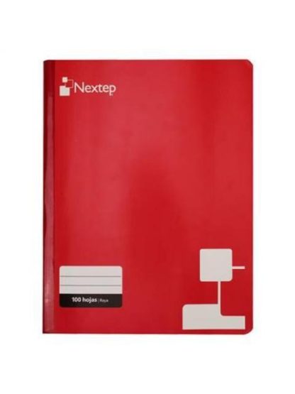 CUADERNO NEXTEP NE008R A RAYAS TAMANO PROFESIONAL COSIDO CON 100 HOJAS