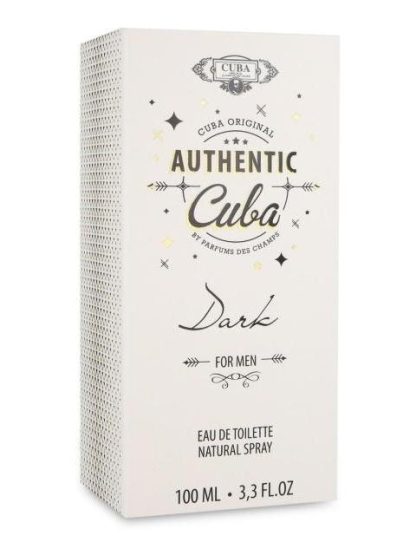 CUBA AUTHENTIC DARK 100ML EDT SPRAY - Image 5