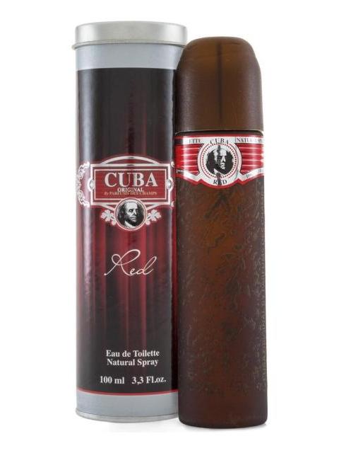 CUBA RED 100 ML EDT SPRAY DE CUBA