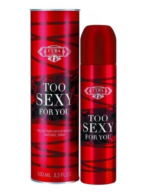 CUBA TOO SEXY EDP 100ML PARA MUJER