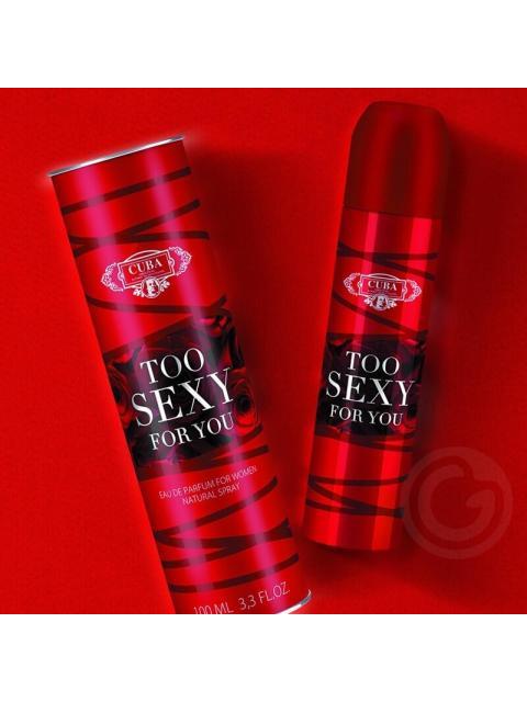 CUBA TOO SEXY EDP 100ML PARA MUJER - Image 3