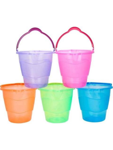 CUBETA DE PLASTICO MULTICOLOR YULIANA