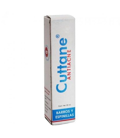 CUTTANE ANTIACNE 25ML. BARROS Y ESPINILLAS MELAGENINA