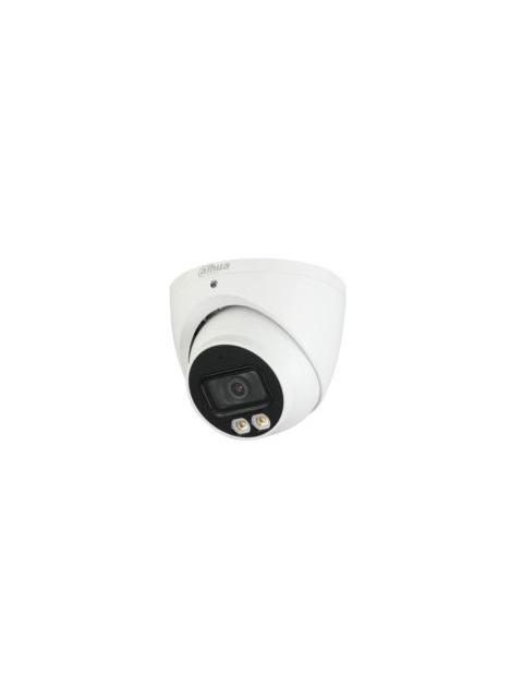 DAHUA HACHDW1239TNILA CAMARA DOMO DE 2 MEGAPIXELES- ILUMINADOR DUAL INTELIGENTE+FULL COLOR- LENTE DE 2.8 MM- 107 GRADOS- MICROFONO INTEGRADO- WDR REAL