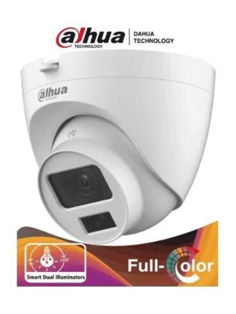 DAHUA HACHDW1500CLQILA CAMARA DOMO DE 5 MP-DUAL INTELIGENTE + FULLCOLOR- 2.8 MM- 106 GRADOS DE APERTURA- 20 METROS DE IR Y LUZ VISIBLE- MICROFONO