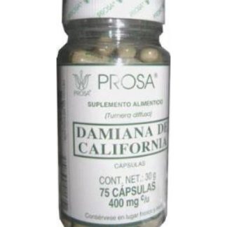 DAMIANA DE CALIFORNIA 75 CAP PROSA