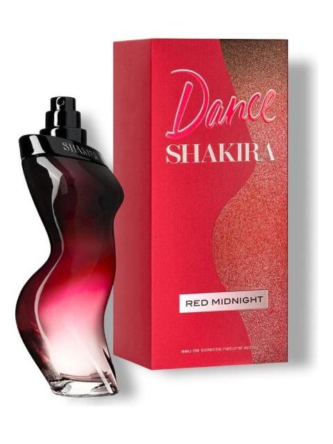 DANCE RED MIDNIGHT DAMA SHAKIRA 80 ML EDT SPRAY