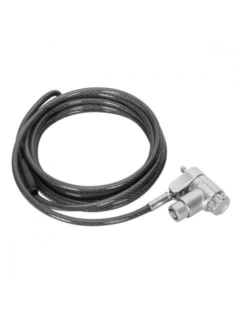 DEFCON ULTIMATE UNIVERSAL KEYED CABLE CANDADO CON CABEZAL ADAPTABLE SLIMLINE CANDADO TARGUS ASP95GL - Image 5