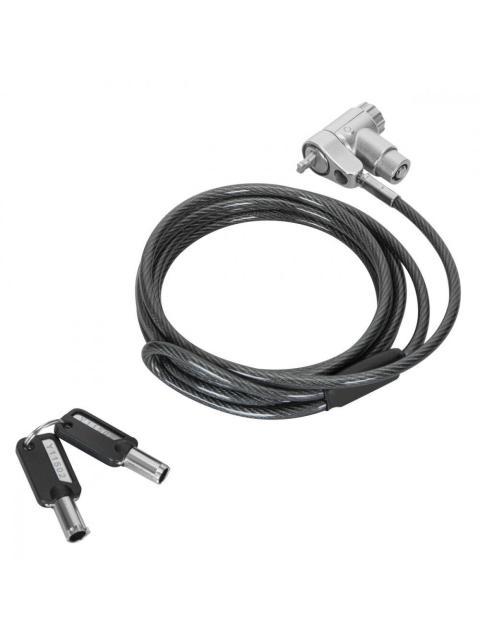 DEFCON ULTIMATE UNIVERSAL KEYED CABLE CANDADO CON CABEZAL ADAPTABLE SLIMLINE CANDADO TARGUS ASP95GL - Image 8
