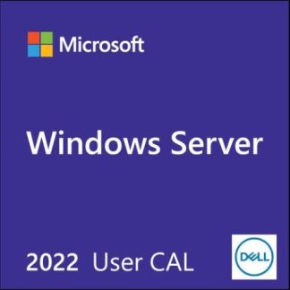 DELL MICROSOFT WINDOWS SERVER 2022 USER CAL 5 LICENCIAS