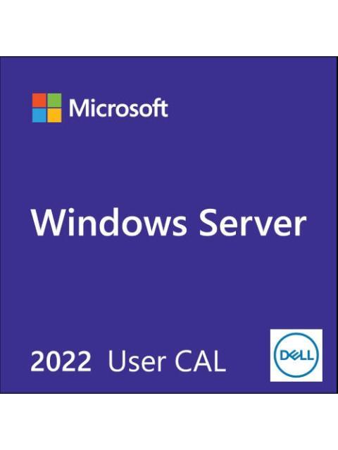 DELL MICROSOFT WINDOWS SERVER 2022 USER CAL 5 LICENCIAS
