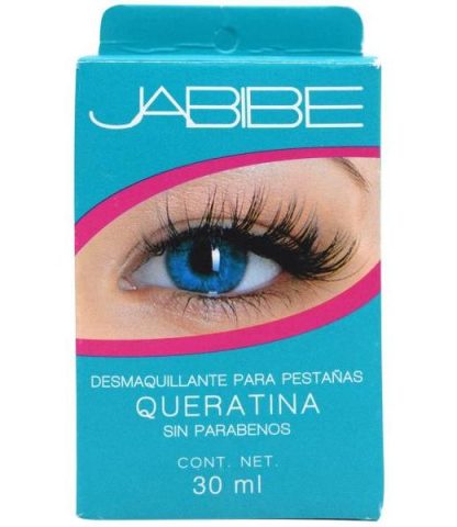 DESMAQUILLANTE PARA PESTAÑAS QUERATINA 30 ML JABIBE
