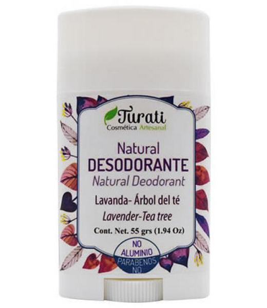 DESODORANTE EN BARRA LAVANDA 55 G TURATI