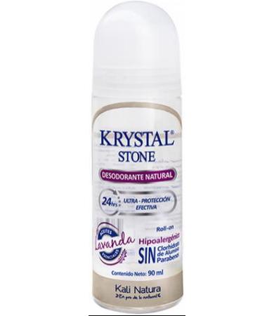 DESODORANTE ROLL ON LAVANDA 90 ML KRYSTAL STONE