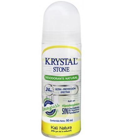 DESODORANTE ROLL ON LEMONGRASS 90 ML KRYSTAL STONE