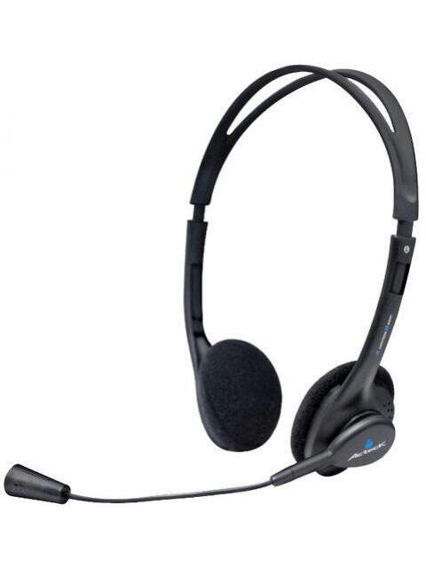 ACTECK AUDIFONOS CON MICROFONO AM-370 ALAMBRICO 1.8 METROS 3.5MM NEGRO - Image 3