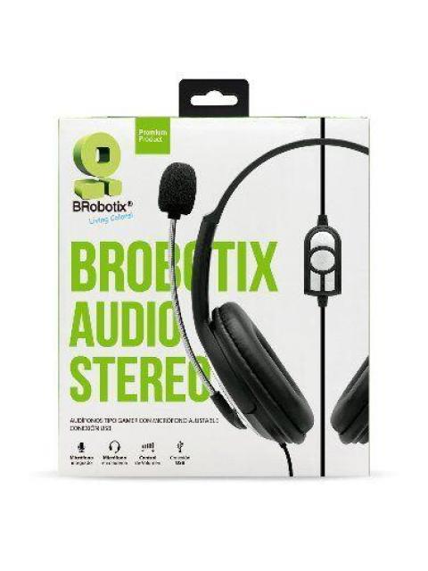 DIADEMA GAMER BROBOTIX ALAMBRICA USB 2M NEGRO 263953 - Image 6