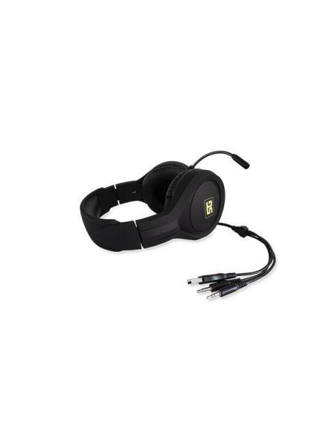 VORAGO AUDIFONOS GAMER HS-501 ALAMBRICO 2.2 METROS 3.5MM NEGRO - Image 3