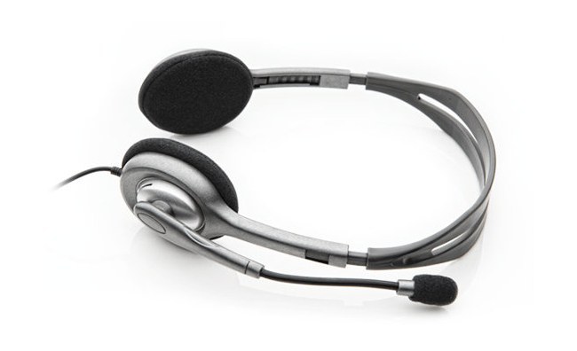 LOGITECH AUDIFONOS CON MICROFONO H111 ALAMBRICO 1.8 METROS 3.5MM GRIS - Image 4