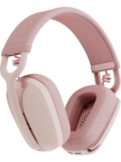 LOGITECH AUDIFONOS CON MICROFONO ZONE VIBE 100 BLUETOOTH INALAMBRICO ROSA - Image 2