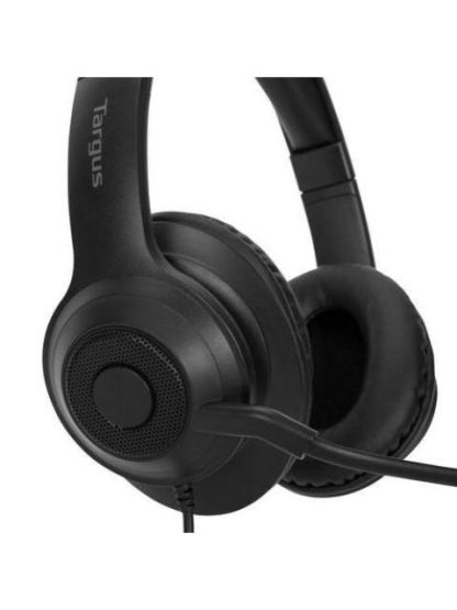DIADEMA TARGUS ALAMBRICO USB-A 1.8M AJUSTABLE NEGRO AEH102TT - Image 3