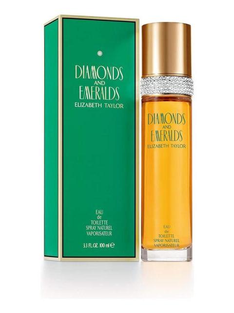 DIAMONDS AND EMERALDS DAMA ELIZABETH TAYLOR 100 ML SPRAY