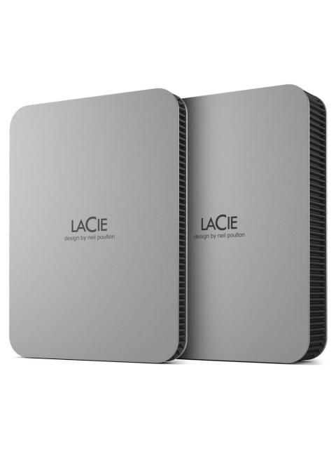 DISCO DURO EXTERNO LACIE MOBILE DRIVE 2.5 2TB USB-C PLATA - PARA MAC-PC - ENVIO GRATIS LIMITADO A 15 PIEZAS POR CLIENTE