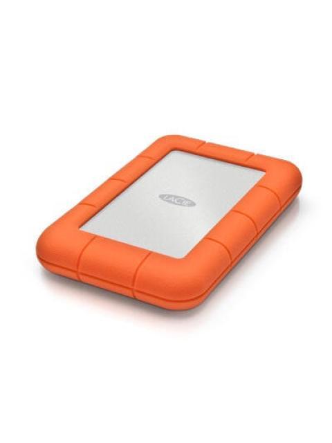 DISCO DURO EXTERNO LACIE RUGGED MINI 5TB USB 3.0 NARANJA A PRUEBA DE AGUA Y GOLPES - PARA MAC-PC