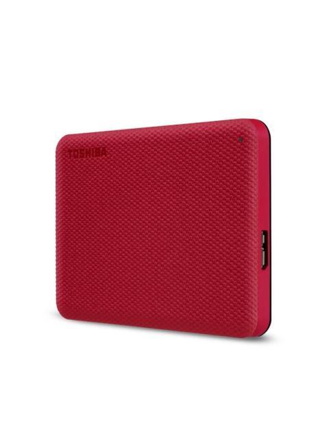 DISCO DURO EXTERNO TOSHIBA CANVIO ADVANCE 2.5 4TB USB ROJO - PARA MAC-PC - Image 3