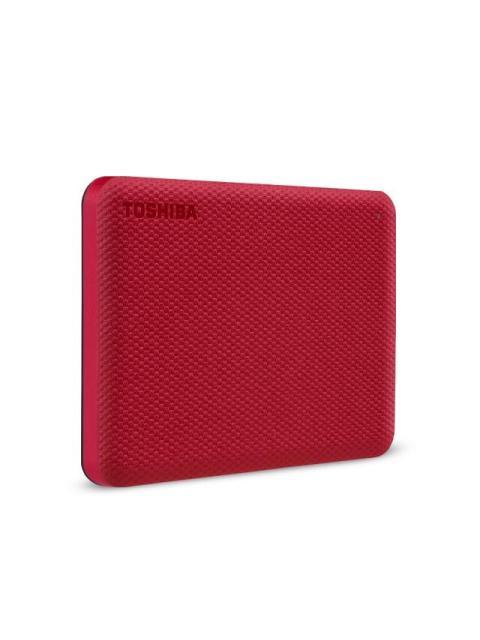 DISCO DURO EXTERNO TOSHIBA CANVIO ADVANCE 2.5 4TB USB ROJO - PARA MAC-PC - Image 4
