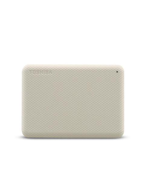 DISCO DURO EXTERNO TOSHIBA CANVIO ADVANCE V10 2.5 1TB USB 3.0 BLANCO PARA MAC-PC