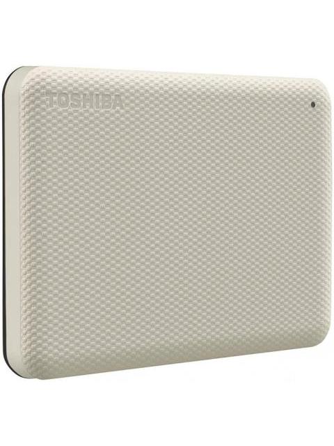 DISCO DURO EXTERNO TOSHIBA CANVIO ADVANCE V10 2.5 2TB USB 3.0 BLANCO PARA MAC-PC