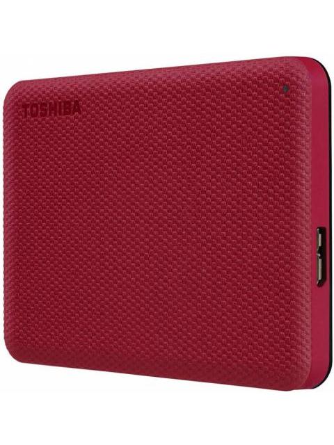 DISCO DURO EXTERNO TOSHIBA CANVIO ADVANCE V10 2.5 2TB USB ROJO - PARA MAC-PC - Image 3