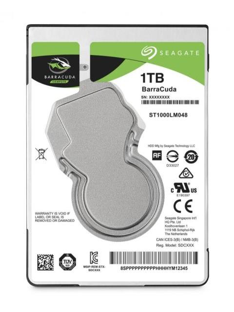DISCO DURO PARA LAPTOP SEAGATE BARRACUDA 2.5 1TB SATA III 5400RPM 128MB CACHE