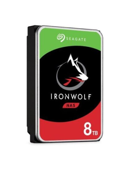 DISCO DURO PARA NAS SEAGATE IRONWOLF 3.5 8TB SATA III 6 GBIT-S 7200RPM 256MB CACHE