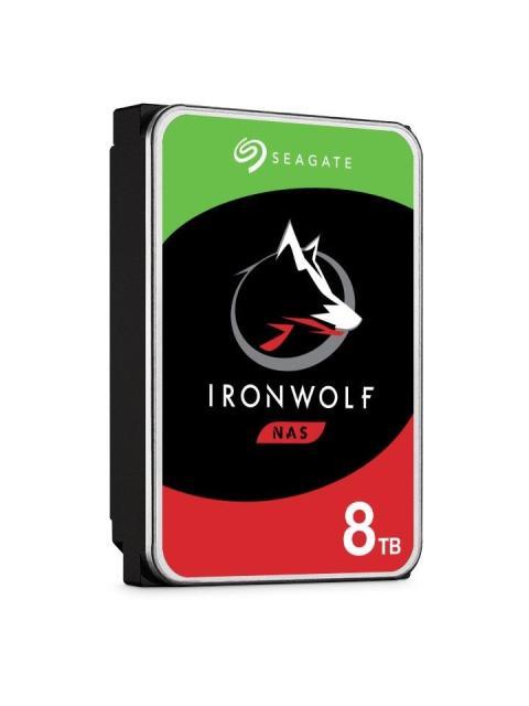 DISCO DURO PARA NAS SEAGATE IRONWOLF 3.5 8TB SATA III 6 GBIT-S 7200RPM 256MB CACHE