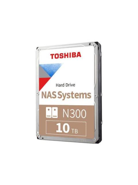 DISCO DURO PARA NAS TOSHIBA N300 3.5 10TB SATA III 6 GBIT-S 7200RPM 512MB CACHE