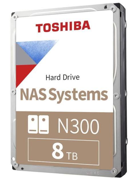 DISCO DURO PARA NAS TOSHIBA N300 3.5 8TB SATA III 6 GBIT-S 7200RPM 256MB CACHE