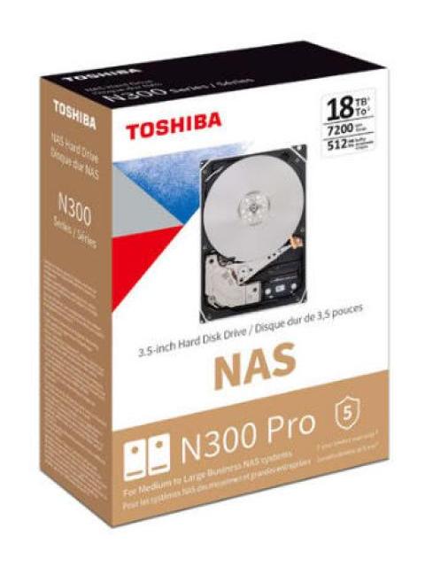 DISCO DURO PARA NAS TOSHIBA N300 PRO 3.5 18TB SATA III 6 GBIT-S 7200RPM 512MB CACHE - Image 5